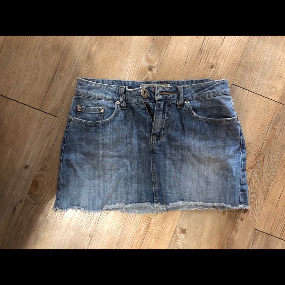 jean skirt
